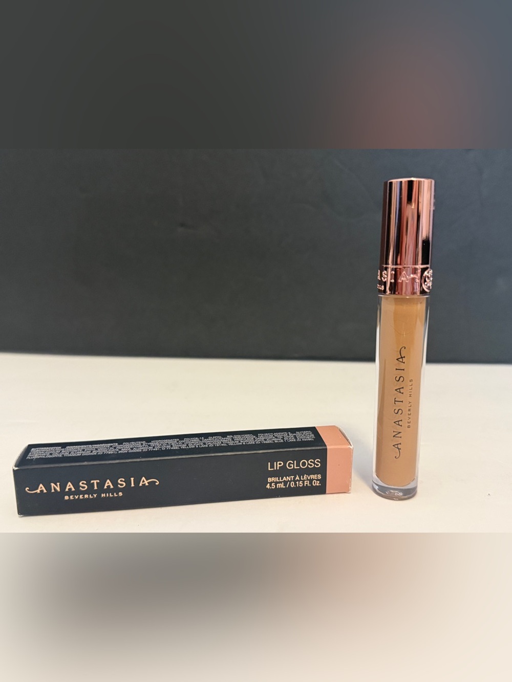 Anastasia Beverly Hills Lip Gloss Butterscotch 0.15 oz Full Size NEW IN BOX